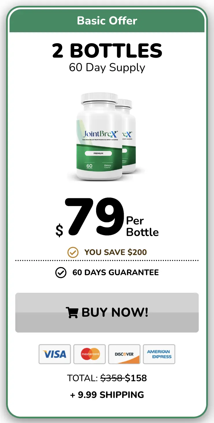 JointBrex pricing 2bottle basic